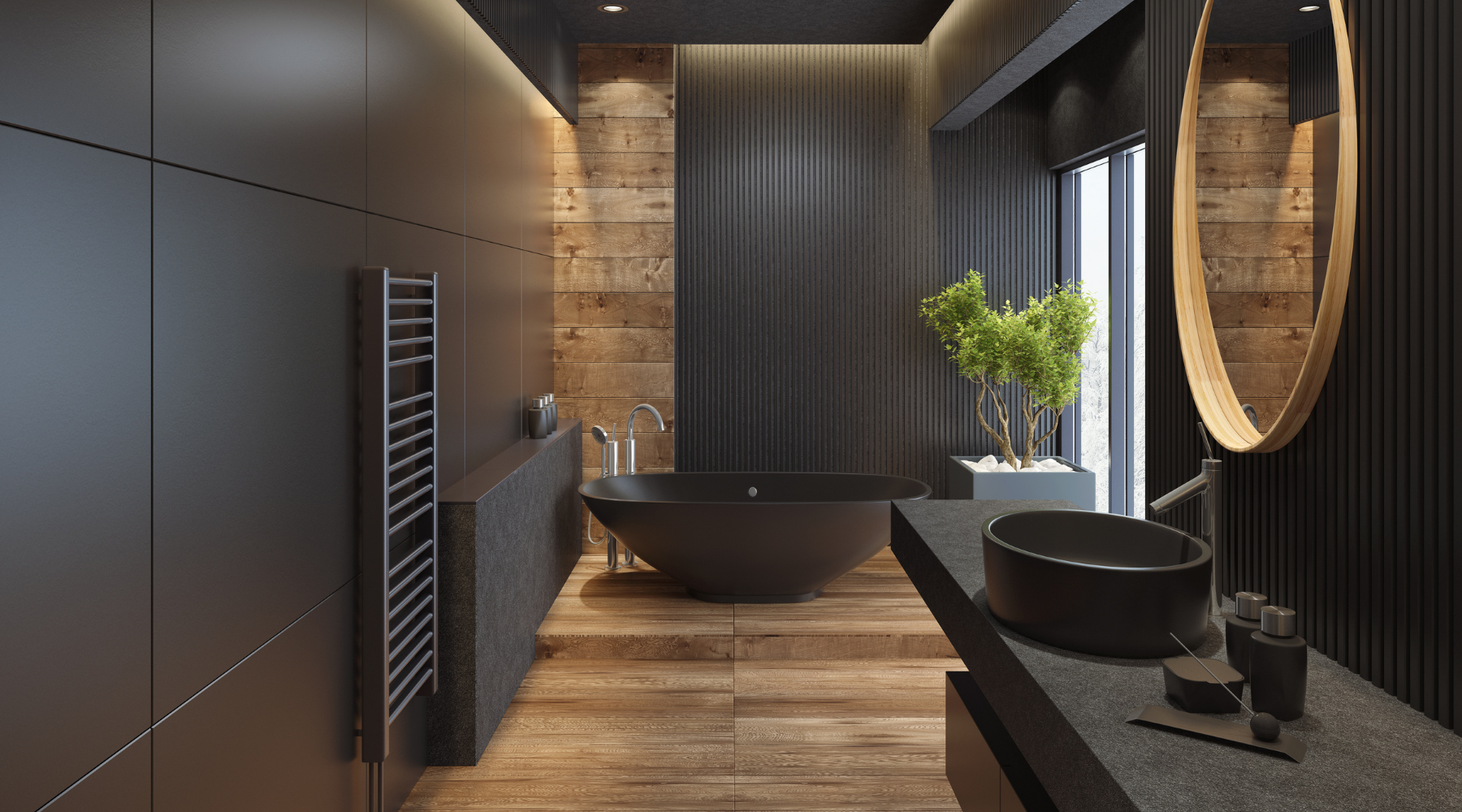 Elegant Powder Room
