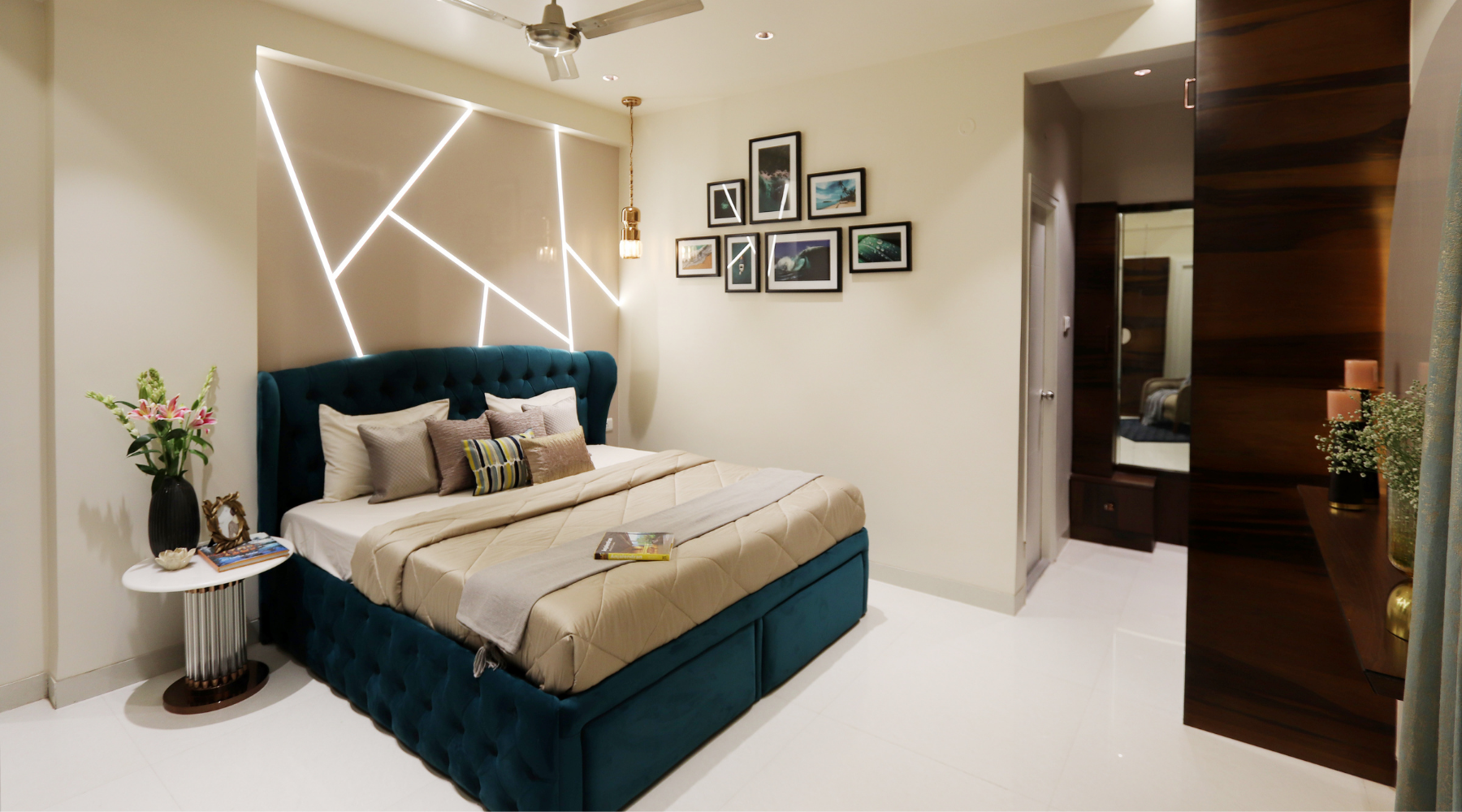 2BHK High Gloss Kitchen