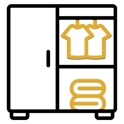 Storage and wardrobe