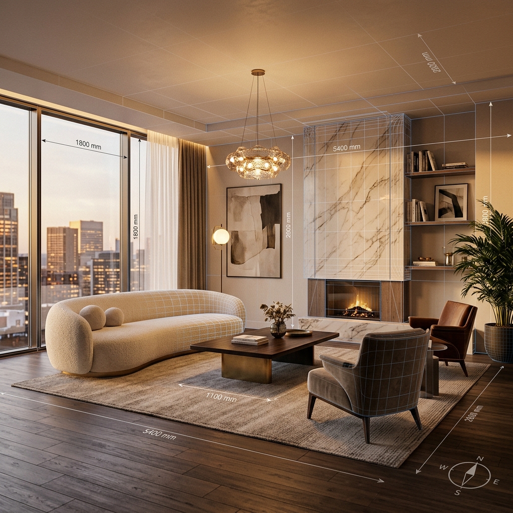 3D Interior Design Render