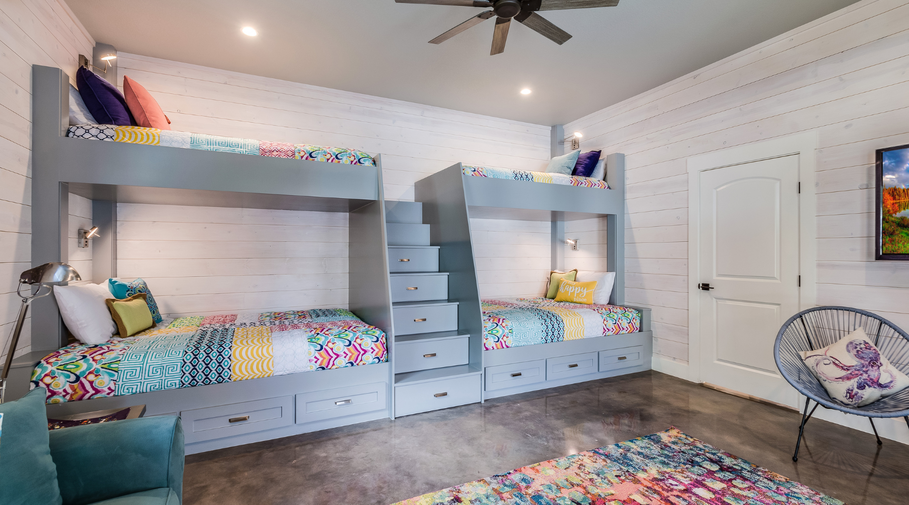 Bunk Bed with Desk